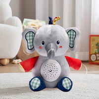 Mignon Apaisant Ours Sommeil Loutre Pingouin Peluche Jouet Tissu Poupée Respirant Rougeoyant Petite Eau Paresseux Son Lumière pour l'Anniversaire des Enfants