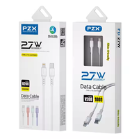 Accessoires de moulage électronique imprimés personnalisés carton d'emballage en papier blanc pour câble de données USB câble de charge