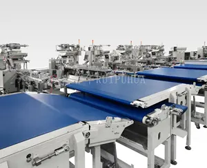 Layer Cake/Swiss Roll Full Automatic Flowpack Packaging Machine Packaging Line