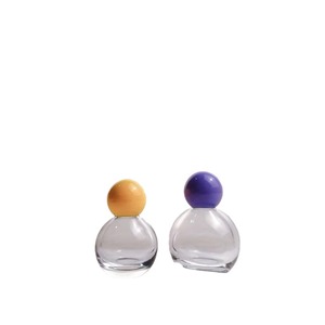 Flacon de parfum sphérique en verre transparent, flacon distributeur, flacon pulvérisateur cosmétique, échantillon - Product Image 5