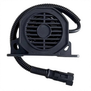 แตรถอยหลัง 12V/24V สีดำ พร้อมเสียงเตือน สำหรับรถวิศวกรรม รถยก พร้อมปลั๊กสายไฟ - Product Image 4