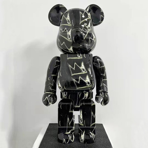 ตุ๊กตาหมี <span class=keywords><strong>Bearbrick</strong></span> <span class=keywords><strong>1000</strong></span>% ของตกแต่งเรซิ่นสำหรับห้องนั่งเล่น ขนาด 70 ซม. ของขวัญขึ้นบ้านใหม่ ของเล่นสะสม - Product Image 5
