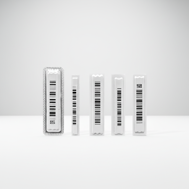 Factory Supply Durable AM Security Label Adhesive Anti Theft EAS AM Security Garment Soft Label for Retail Store