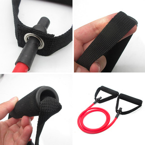 Yoga kéo dây đàn hồi tập thể dục tập thể dục Ống ban nhạc sức mạnh đào tạo 5 cấp độ kháng ban nhạc với xử lý kháng Ống ban nhạc - Product Image 3
