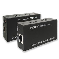 Extenseur IP 4K 60Hz RJ45 Plug & Play, émetteur-récepteur sans fil KVM HD MI, répéteur pour PS4 HDTV PC