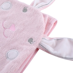 100% Bamboo Custom Print <strong>Pink</strong> Color Baby <strong>Bath</strong> <strong>Towel</strong> Baby Hooded Bamboo <strong>Towel</strong> - Product Image 2