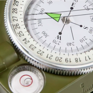 Boussole de navigation en métal pliable DF MC-9, boussole directionnelle durable pour la randonnée en plein air - Product Image 5