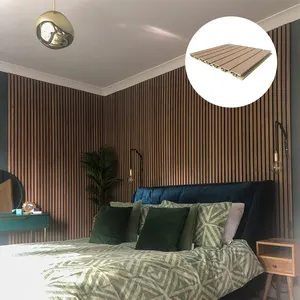 Cheap Price Hollow Wall Panel Interior Decoration Wood 3D Wall Panels Design Indoor Interior Laminated Wpc Wall Panel