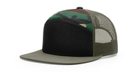 Gorras Snapback Deportivas Lisas de 7 Paneles Personalizadas de Alta Calidad al por Mayor, Gorras Trucker de Malla para Hombre, Gorra Estilo Richardson 168
