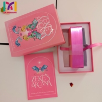 Impression de cartes de tarot et d'oracle personnalisées OEM ODM, bords dorés et argentés, holographiques, gaufrées, avec guide et boîte magnétique, faible MOQ