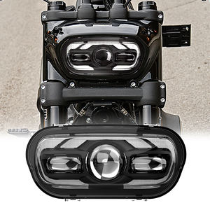 LOYO Newest Design Motorcycle Led Light 65W Led <strong>Headlights</strong> for <strong>Harley</strong> Fat Bob 2008-2019 Motorcycle Led <strong>Headlights</strong> - Product Image 1
