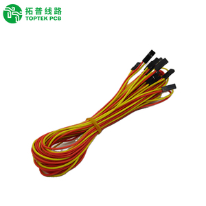 Kabel Sinyal Konektor 22AWG 150mm untuk Kabel Jumper DuPont 2-pin Harness Merah Kuning Dua Warna Konektor Pria Wanita - Product Image 1