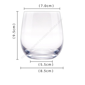 Venta al por Mayor de Copas de Vino sin Tallo LT090, Libres de BPA, Copas Rojas y Blancas, Cristalería para Beber, Taza de Té - Product Image 3