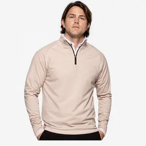 Yopral Гольфы на заказ из микрофлиса, простые пуловеры для гольфа на молнии