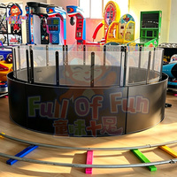 Défi de football en cercle, Football Surge Fast Feet, simulateur de football, jeu de réaction au football LED pour le divertissement
