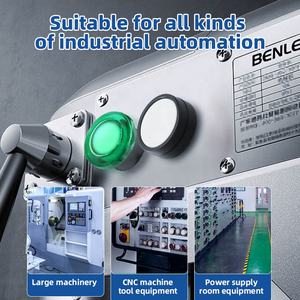 <span class=keywords><strong>BENLEE</strong></span> 22MM Venta al por mayor Industrial Eléctrico Mecánico IP65 Impermeable 6V 220V On-Off Interruptores de botón pulsador de plástico momentáneos - Product Image 3