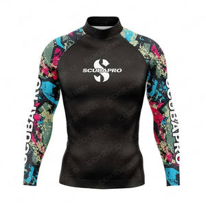 DGYS-0625 da uomo a manica lunga protezione UV muta da sub OEM ODM tuta da surf per sport acquatici costume da bagno camicia Rash - Product Image 5