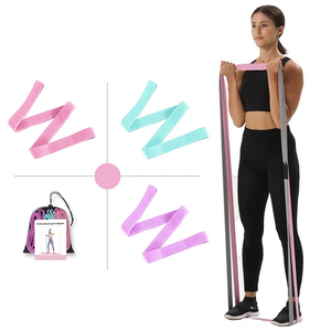 <span class=keywords><strong>2020</strong></span> nouveau Design Logo Personnalisé Gym Boucle D'exercice Butin Bandes Tissu Tirez Aider Longues Bandes de Résistance - Product Image 1