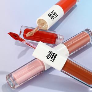 Nuovi tubi di buona qualità due lati trucco lucidalabbra Private Label rendere il vostro duraturo 2 In 1 rossetto e lucidalabbra - Product Image 5