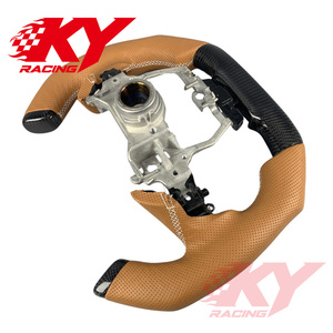 Volant de course personnalisé en fibre de carbone pour Lexus LC500 IS IC500 IS250 IS350 ES ES300 S350 CT200 G SG RC NX, design F1 - Product Image 3