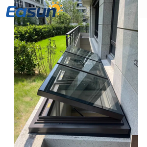 Finestra di <span class=keywords><strong>Accesso</strong></span> per <span class=keywords><strong>Tetto</strong></span> con Telaio in Alluminio 100% Impermeabile, Persiana Verticale Automatica Elettrica Magnetica, per Casa e Tettoie - Product Image 2