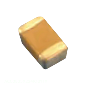 ตัวเก็บประจุแบบเซรามิก0.22 UF 100V X7R 0805ช่อง CER 0805 (2012เมตริก) สำหรับ ACC0805X224K101TX รถยนต์ - Product Image 1