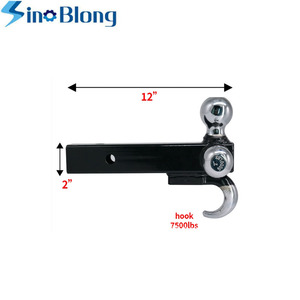 Offres Spéciales <span class=keywords><strong>attelage</strong></span> de <span class=keywords><strong>remorque</strong></span> en acier au carbone de 2 pouces avec boule et tendeur pièce de <span class=keywords><strong>remorque</strong></span> finition de soudage et de peinture pour le remorquage - Product Image 2