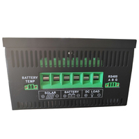 Contrôleur de charge solaire MPPT 60A, contrôleur d'éclairage, écran LCD, communication RS485, 12V/24V/36V/48V, plomb-acide/lithium/LiFePO4