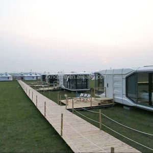 Casa Cápsula Espacial de 2 Dormitorios con Cocina, Estructura de Acero de Alta Calidad, Diseño Moderno Ecológico, Villa/Apartamento <span class=keywords><strong>Etong</strong></span> de 40 pies - Product Image 4