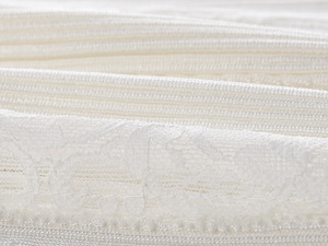 2026新款端庄连衣裙交叉领镂空蕾丝拼接修身长款鱼尾裙女奶油黄休闲针织连衣裙 - Product Image 6