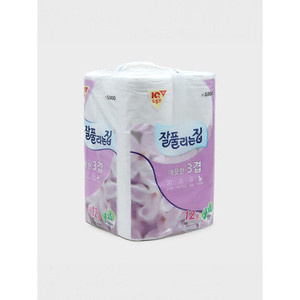 Miglior rotolo di carta igienica a 3 strati da 12 rotoli forte e morbido ben fatto per l'uso del bagno campione gratuito disponibile - Product Image 1