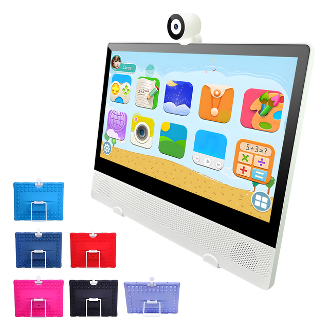 China Manufacturer's 15.6 Inch Kids Study Tablet Sim Card Wifi Octa Core Gift for Children's Christmas Present Educational