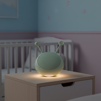 2025 Mesin Suara Putih Portabel Pengatur Waktu Tidur Bayi Lampu Malam Bayi Mesin Suara untuk Bayi dan Anak-anak yang Laris Terjual