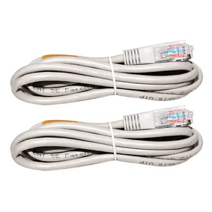 Cabo de cobre 24awg 26awg cat5 cat5e cat5a cat6 cat6a, exterior, utp, 4 pares, rj45, cabo de remendo de gato 6