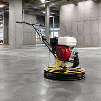 Polisseuse automatique portative pour sols en béton et ciment, machine de nivellement de surface carrée pour routes
