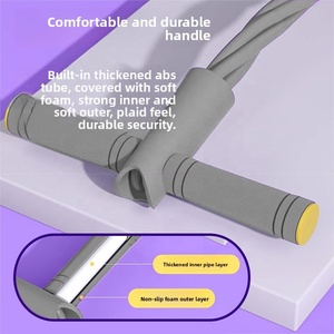 Sanfan Đa Chức Năng Đàn Hồi 4-Ống Yoga Đạp Kháng Ban Nhạc Tập Thể Dục Đào Tạo Căng Thẳng Sợi Dây Thừng Cho Chân Kéo Dài Và Giảm Béo - Product Image 4