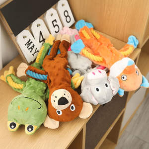 Juguete de peluche <span class=keywords><strong>para</strong></span> mascotas en forma de mono de rana de moda único, juguetes de cuerda interactivos suaves y duraderos <span class=keywords><strong>para</strong></span> perros, juguete chirriante divertido <span class=keywords><strong>para</strong></span> mascotas - Product Image 3