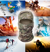 Masque de ski intégral pour sports de plein air, camouflage tactique, pêche, camping, chasse, randonnée, masque chaud, écharpe de protection faciale, bonnet balaclava