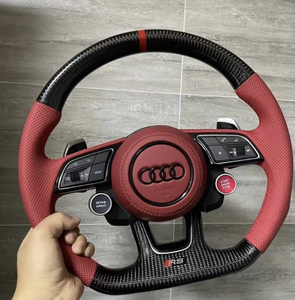 ชุดพวงมาลัยฐานแบนแบบมีรูพรุน Q5 Q3-Q7 A3-A7รถ <span class=keywords><strong>Audi</strong></span> รุ่น7 Series 5 Series