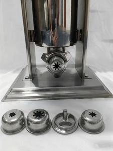 Elektrische Churros-Maschine Kommerzielle Spanische Churro-Maschine Automatische Lateinische Frucht-<span class=keywords><strong>Donut</strong></span>-Wurst Vertikale Füllmaschine - Product Image 3