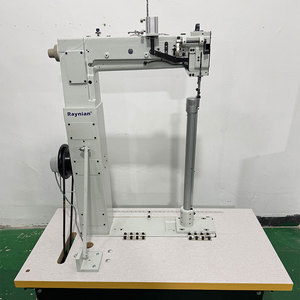 Machine à coudre industrielle Raynian-8703 avec chariot extractible - Machine à coudre à <span class=keywords><strong>aiguille</strong></span> simple pour matériaux lourds et sacs de golf - Product Image 6