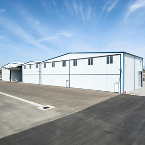 <span class=keywords><strong>Hangar</strong></span> d'avions à ossature métallique rigide à longue portée, personnalisé pour l'entretien des avions commerciaux de passagers - Product Image 4