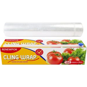 Cling Wrap 150Meters X 30Cm <b>Kitchen</b> Food <b>Storage</b> - Product Image 1