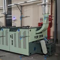 Machine à déchiqueter les tissus pour le recyclage des pulls, jeans, t-shirts, chiffons en coton, feutres et couvertures usagés