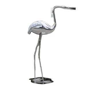 Fusione <span class=keywords><strong>di</strong></span> metallo scultura in acciaio inossidabile cervo che scompare con stampa digitale Design unico - Product Image 4