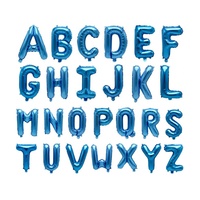 Ballons géants de 32 pouces pour enfants, décoration de fête d'anniversaire, lettres de l'alphabet en aluminium Mylar, ballons en feuille d'aluminium