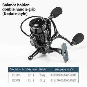 Carrete de <span class=keywords><strong>Pesca</strong></span> CHILENT <span class=keywords><strong>Spinning</strong></span> Reel 6BBS JQ1500 2500, Relación de Engranajes 5.2:1, Carrete de Metal Poco Profundo, Carrete de <span class=keywords><strong>Pesca</strong></span> en Mar, <span class=keywords><strong>Pesca</strong></span> - Product Image 6