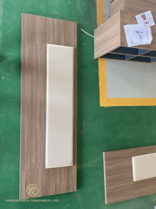 Panneau de tête de lit modulaire en MDF réglable pour hôtel, mobilier sur mesure pour projet <span class=keywords><strong>FF</strong></span>&E de chambre commerciale - Product Image 4