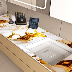 Papel Tapiz Autoadhesivo de Mármol, Impermeable, Ignífugo, Resistente al Aceite, Ecológico, Duradero, <span class=keywords><strong>para</strong></span> Exteriores y Apartamentos - Product Image 6