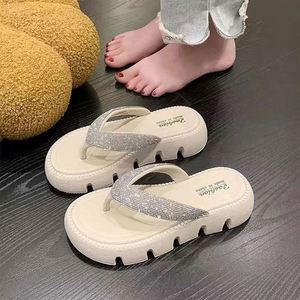 Bán Buôn 2022 Mùa Hè Của Phụ Nữ Dép Đế Dày Dép Đi Trong Nhà Cao Gót Nữ Giản Dị Flip Flops - Product Image 2